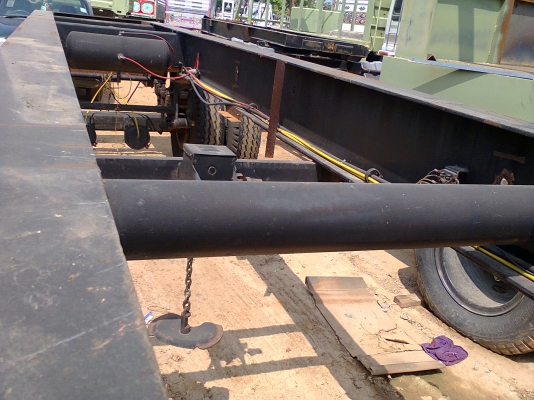 ลูกพ่วง ยาว 7.50 เมตร ไม่มีกระบะ 2 เพลา จดทะเบียน ปี 06