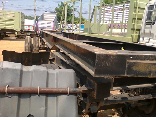 ลูกพ่วง ยาว 7.50 เมตร ไม่มีกระบะ 2 เพลา จดทะเบียน ปี 06