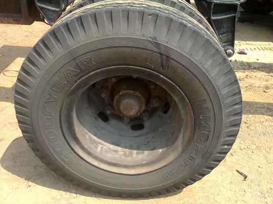 ลูกพ่วง ยาว 7.50 เมตร ไม่มีกระบะ 2 เพลา จดทะเบียน ปี 06