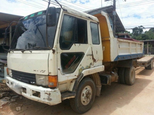 รถมิตซู 6 ล้อดั้ม FK416  170 แรงม้า  สนใจติดต่อ 081 - 6079515