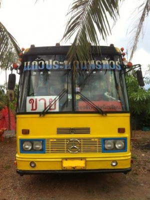 ขายด่วนรถบัสปรับอากาศ 40 ที่นั่ง สภาพพร้อมใช้งาน