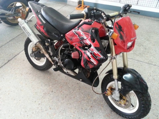 Kawasaki Ksr ปี 2009 แต่งซิ่ง เข้ามาชมครับ รับแลกเทริน์ ลดราคา 33500