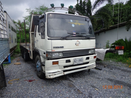 HINO FN รถประกอบ 1 เพลา เครื่อง 210 แรงม้า HO7C TURBO INTER COOLER กระบะพื้นเรียบ ยาว 6.30 ม. สภาพเด HINO FN รถประกอบ 1 เพลา เครื่อง 210 แรงม้า HO7C TURBO INTER COOLER กระบะพื้นเรียบ ยาว 6.30 ม. สภาพเด
