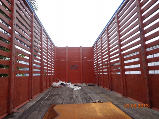 HINO HITECH รถห้าง เครื่อง 195 แรงม้า HO7D พวงมาลัยพาวเวอร์ เบรกทิฟฟี่ แอร์ครบ กระบะไม้ คอกสูง ยาว 7.50 ม. เครื่องดี คัตซีสวย สภาพเดิมๆ พร้อมใช้ ทะเบียน พร้อมโอน