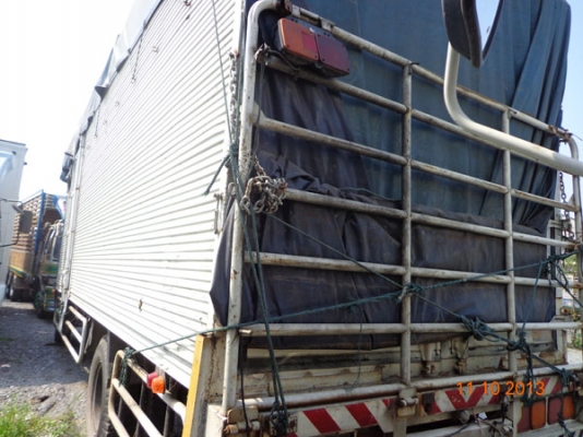 ISUZU ROCKY FTR รถห้าง เครื่อง 160 แรงม้า 6BD1 พวงมาลัยพาวเวอร์ เบรกลมดัน ตู้บรรทุก ยาว 7.20 ม. เครื