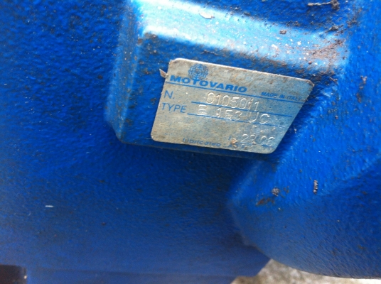 มอเตอร์40HP พร้อมเกียร์ทด