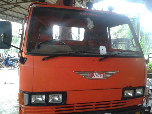 รถหกล้อ HINO FB112 รถปี 35 ติดเครน TADANO 3 ตัน รถสภาพกิ๊บ มีทะเบียนครบ