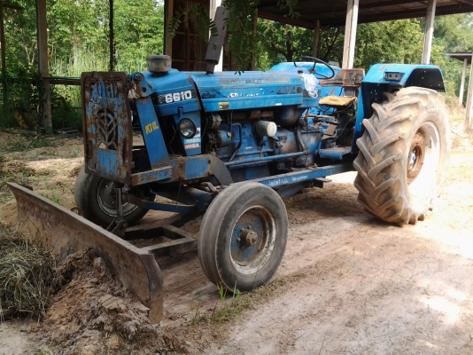 FORD 6600 เสื้อเรีบ ไอดีกลม ปั้มเหลี่ยม หาง3 ใบดันเล่มทะเบียนพร้อมชุดโอน