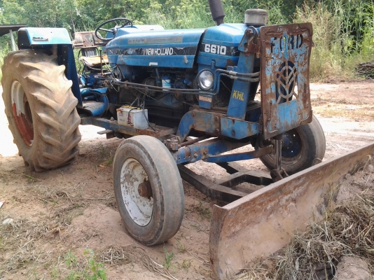 FORD 6600 เสื้อเรีบ ไอดีกลม ปั้มเหลี่ยม หาง3 ใบดันเล่มทะเบียนพร้อมชุดโอน