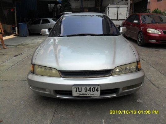 ขายHonda Accordปี97ไฟท้าย2ก้อนเครื่องVtecออโต้เบาะไฟฟ้าABS/AIRBAGแม็ก17ตัวถังบางเดิมรถขับดีครับขายถูกๆครับ