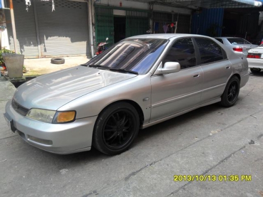 ขายHonda Accordปี97ไฟท้าย2ก้อนเครื่องVtecออโต้เบาะไฟฟ้าABS/AIRBAGแม็ก17ตัวถังบางเดิมรถขับดีครับขายถูกๆครับ