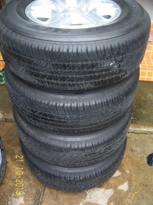 แม็กฟอร์ดใหม่ พร้อมยางขอบ 17  265 65 ปี 12