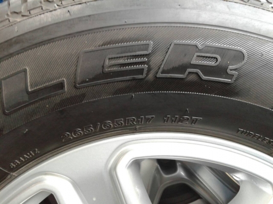 แม็กฟอร์ดใหม่ พร้อมยางขอบ 17  265 65 ปี 12