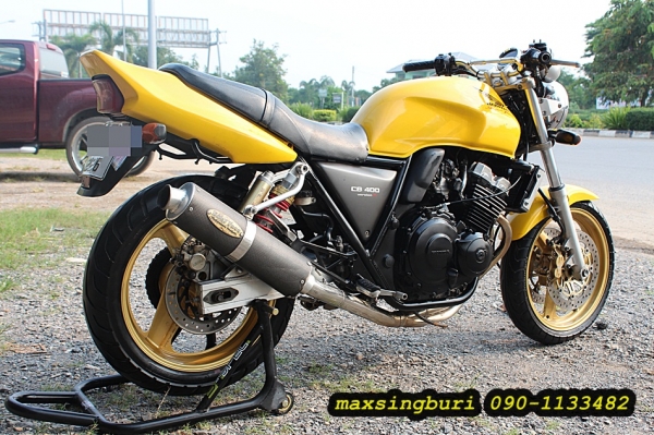 แม็กสิงห์บุรี//CB400 ปี98 เวอชั่น S คาร์บูไฟฟ้า ปลั๊กแดง ปั้มเบรมโบ้ พร้อมทะเบียน ถูกๆ 79000