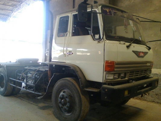HINO FM221 หัวลาก 2 เพลา เครื่อง EK100 พร้อมหาง RCK 2 คาน
