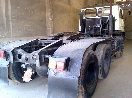 HINO FM221 หัวลาก 2 เพลา เครื่อง EK100 พร้อมหาง RCK 2 คาน