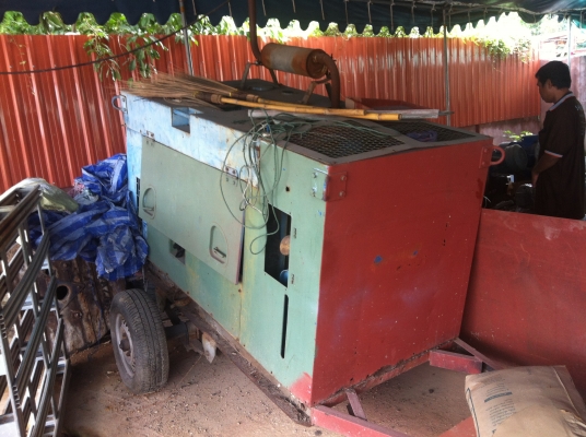 ปั๊มลม พร้อมชุดยิงทราย