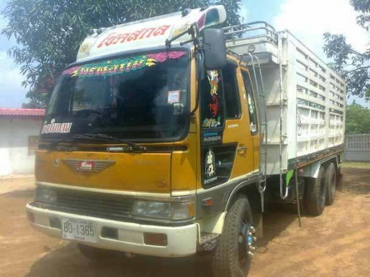 ขายด่วน รถสิบล้อเพลาเดียวดัมพ์  HINO  FM 187  สภาพดี  พร้อมใช้งาน