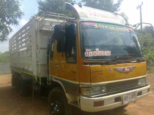 ขายด่วน รถสิบล้อเพลาเดียวดัมพ์  HINO  FM 187  สภาพดี  พร้อมใช้งาน