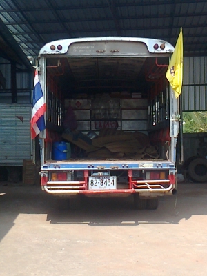 6 ล้อ ยาว 5 เมตร พร้อมหลังคา สวยๆ