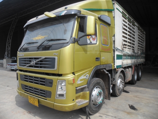 ขายรถบรรทุกพ่วงไม่ดั้ม VOLVO 440 EURO3 แรงปี 50 รุ่น FM 1384R46440AJS เครื่องดีคัสซีสวยห้นาเดิมไม่เคยชนกะบะเกษตรทะเบืยนเต็ม