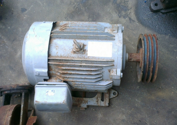 Sell> มอเตอร์ มิตซูบิชิ 15 HP 1420 RPM 3 เฟส 380 V ครับ กำแพงแสน นครปฐม