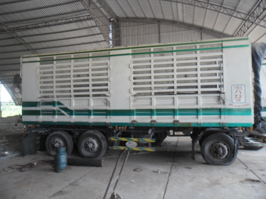 ขายรถพ่วงไม่ดั้ม VOLVO 440 แรง EURO3 ปี50-24 ล้อสวยสุดๆเดิมแม่ 12 ล้อลูก 3 เพลายาว 7.5 เมตรสภาพพร้อมใช้