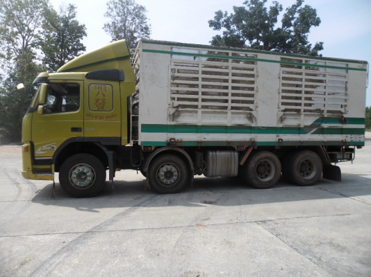 ขายรถพ่วงไม่ดั้ม VOLVO 440 แรง EURO3 ปี50-24 ล้อสวยสุดๆเดิมแม่ 12 ล้อลูก 3 เพลายาว 7.5 เมตรสภาพพร้อมใช้