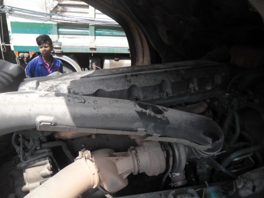 ขายรถพ่วงไม่ดั้ม VOLVO 440 แรง EURO3 ปี50-24 ล้อสวยสุดๆเดิมแม่ 12 ล้อลูก 3 เพลายาว 7.5 เมตรสภาพพร้อมใช้