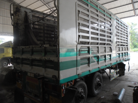 ขายรถพ่วงไม่ดั้ม VOLVO 440 แรง EURO3 ปี50-24 ล้อสวยสุดๆเดิมแม่ 12 ล้อลูก 3 เพลายาว 7.5 เมตรสภาพพร้อมใช้