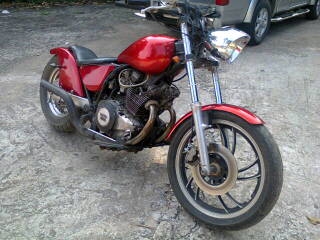 YAMAHA TL 400 ซีซี มอเตอร์ไซค์ ชอปเปอร์ 2 สูบ พร้อมใช้