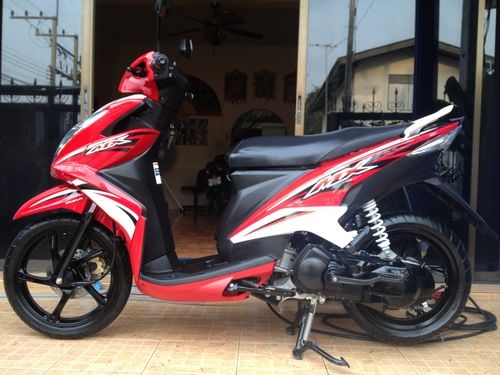 MIO125iMXรถ3เดือนวิ่ง714โลประกันศูนย์พร้อมกุญแจแท้2ดอก