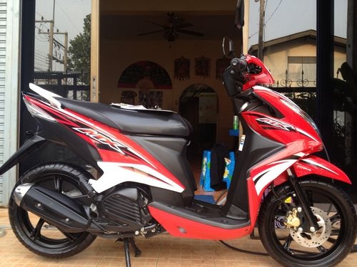 MIO125iMXรถ3เดือนวิ่ง714โลประกันศูนย์พร้อมกุญแจแท้2ดอก