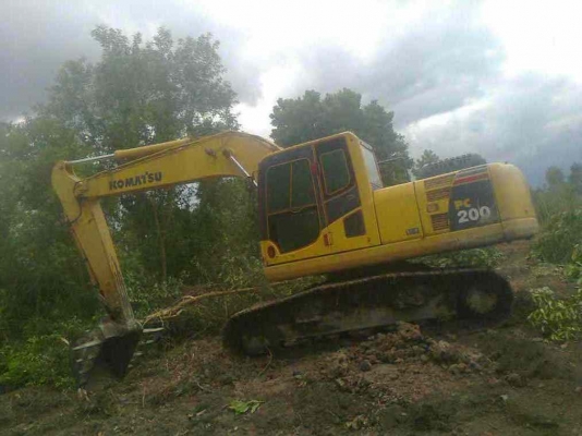 KOMATSU PC200-8 ใช้งาน 6000ช.ม เศษ เอกสารเล่มทะเบียน