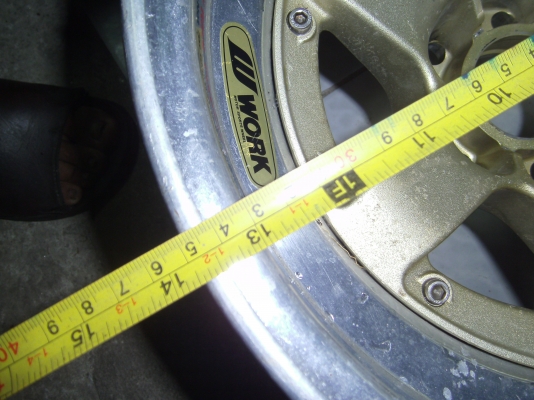 ขาย ล้อ WORK แท้ ขอบ 13 กว้าง 8 นิ้ว