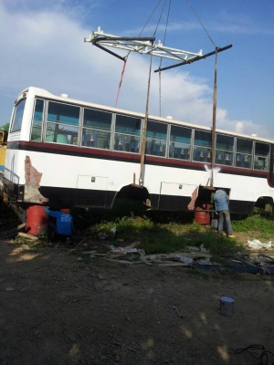 ขายกระดองบัสพัดลม 45000ไม่รวมเบาะ