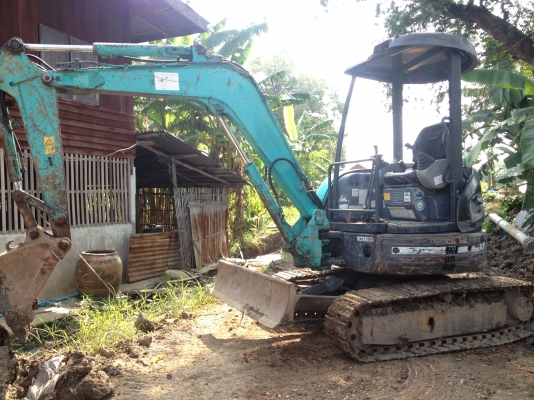 kobelco- SK 30 sr เก่านอก  คันนี่ทํางานดี เร็ว ไวประหยัดนํ้ามัน ครับ