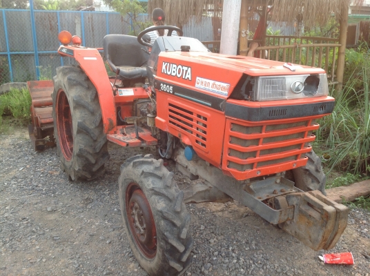 ปัญญาแทรคเตอร์มาแล้ว...จัดมาให้ครับ คูโบต้า L2605 พร้อม โรตาลี่โชคชัย เครื่องดี เกียร์ดี ครับ