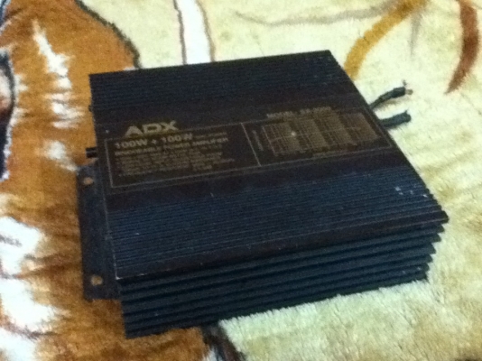 ขายแอมป์เก่าเก็บ ADX รุ่น SX-2000 (2ch) ใช้ได้ปกติ 600.-