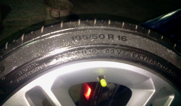 ล้อแม๊กขอบ16 4h100พร้อมยางมือสอง