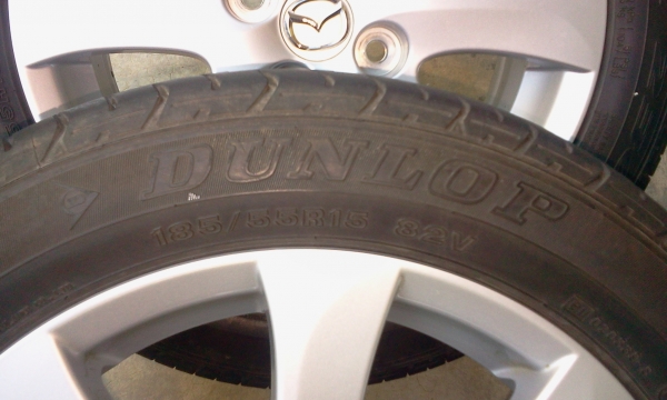 ล้อแม๊กขอบ15  4h100 พร้อมยางมือสอง