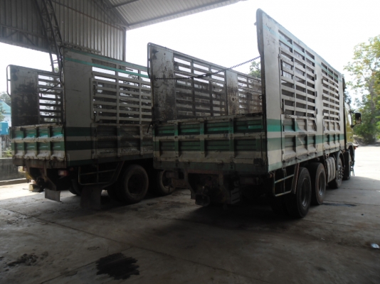 ขายรถพ่วงไม่ดั้ม 2 พ่วงเอาพ่วงเดียวก็ใด้ VOLVO 440 แรง EURO3  ปี50 24 ล้อสวยสุดๆเดิมแม่ 12 ล้อลูก 3 เพลายาว 7.5 เมตรสภาพพร้อมใช้