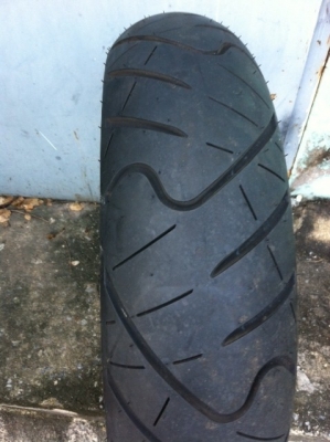 ยางใหม่ ใส่บิ้กไบค์ ถอดมาจาก z250 สดๆๆ