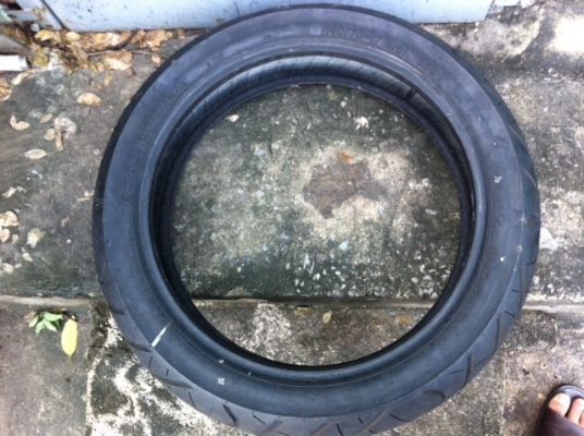 ยางใหม่ ใส่บิ้กไบค์ ถอดมาจาก z250 สดๆๆ