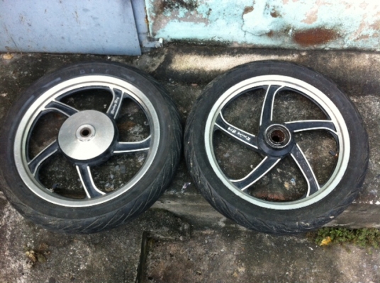 ล้อแม๊ก rac boy ขอบ14 ไม่คด ไม่ดุ้ง