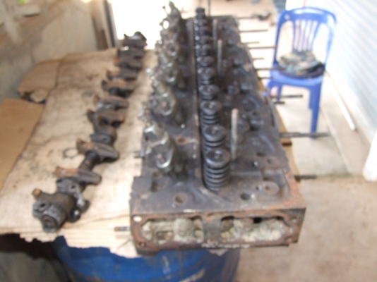 ฝาสูบ อีซูสุ ตระกูลB(มั้ง?) สภาพดีมาก 100\% ไม่แตก ไม่รั่ว ถอดมาจากเครื่องที่เสื้อสูบแตก