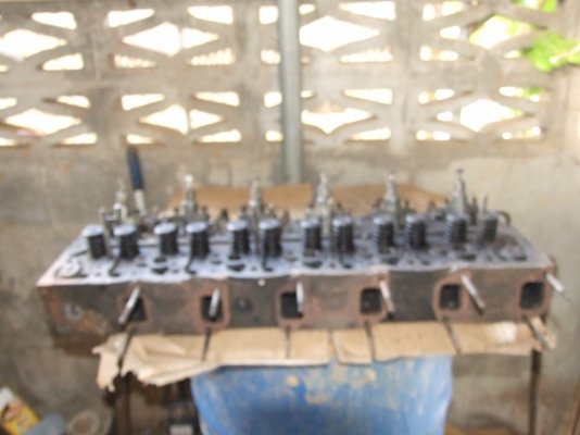 ฝาสูบ อีซูสุ ตระกูลB(มั้ง?) สภาพดีมาก 100\% ไม่แตก ไม่รั่ว ถอดมาจากเครื่องที่เสื้อสูบแตก