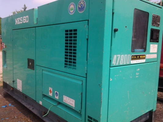 ขายเครื่องปั่นไฟ Nippon sharyo 60 kva
