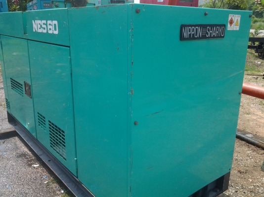 ขายเครื่องปั่นไฟ Nippon sharyo 60 kva