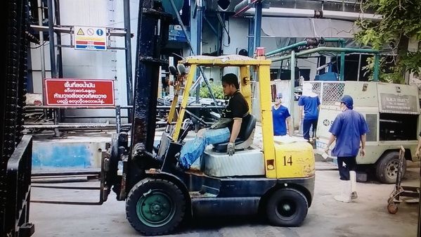 รถยก TCM FD30Z5 น้ำหนักยก 3 ตัน เสาสูง 4 เมตร เครื่องดีเซล เกียร์ออโต้